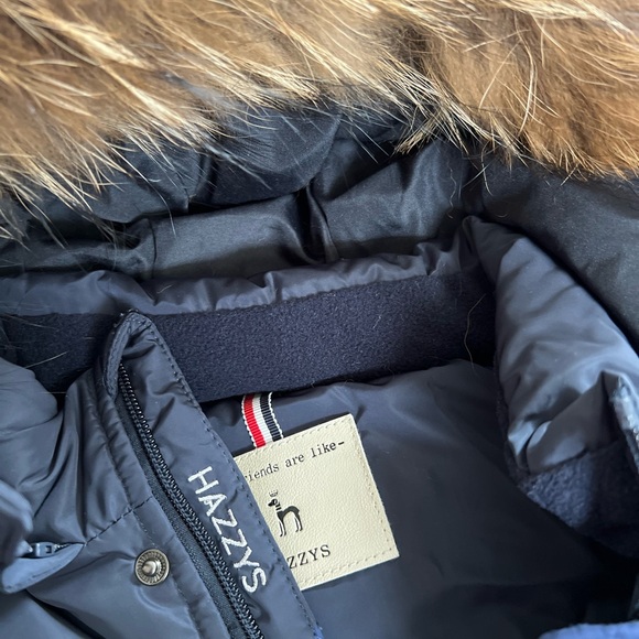 Hazzys kids boys down jacket coat 7Y - Picture 7 of 13